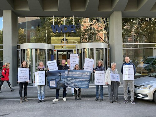 Medien Mahnwache Köln